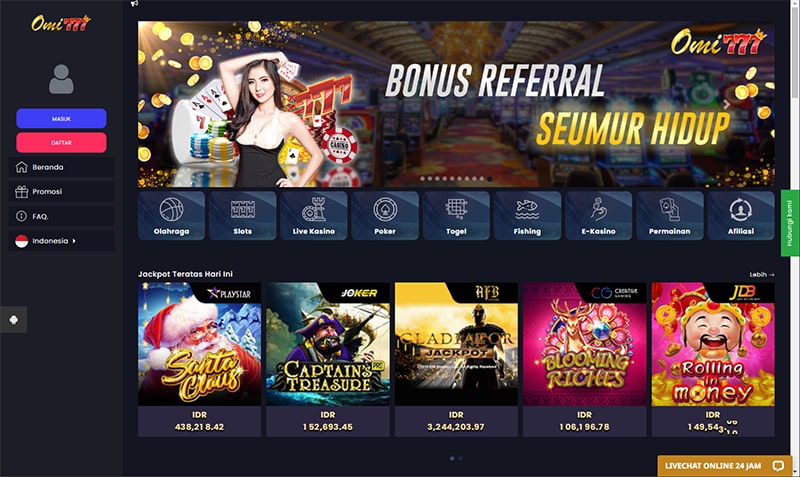 situs daftar agen judi omi777 omi 777 bola casino poker slot togel terpercaya